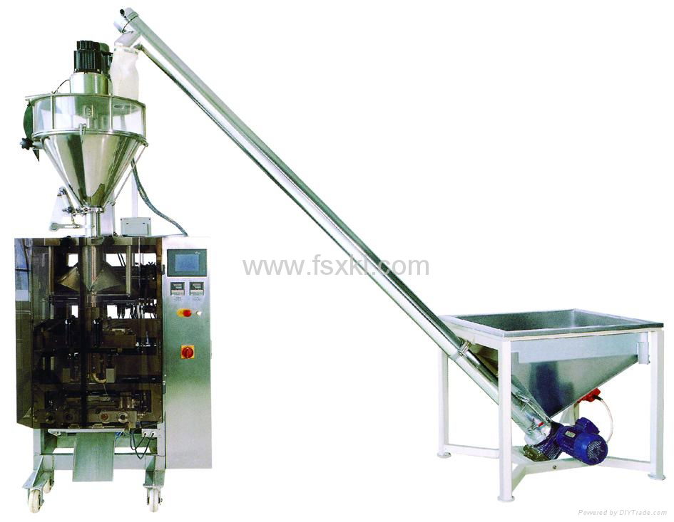 Flour, Milk Powder Vertical Packing Machine with Screw Dispenser and Auger Fille 5