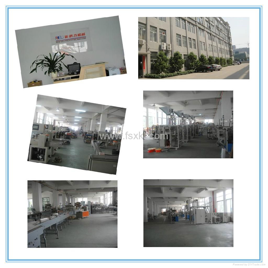 Servo Down Paper Pillow Packing Machine for Metal Pipe 5