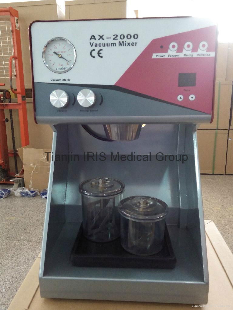 AX-2000B Vacuum Mixer-Dental Lab Equipment  3