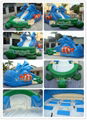 Sea Turtle Inflatable Water Slide