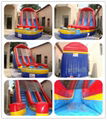Curve inflatable water Slide 1