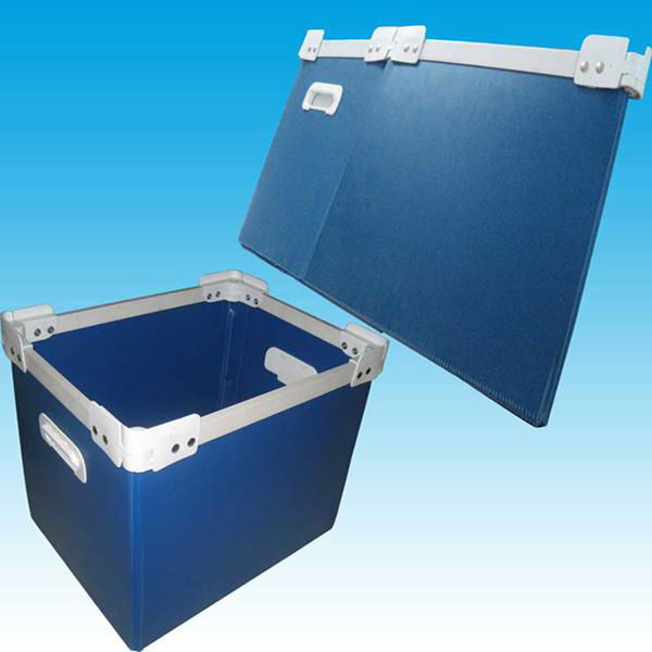 Foldable polypropylene plastic corrugated packaging box 2