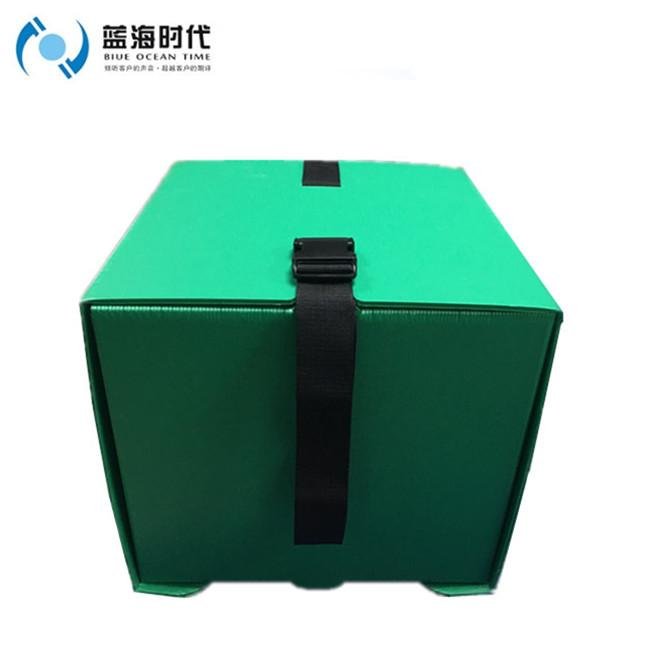 Foldable correx scooter food delivery box 5