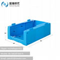 Plastic corrugated stacking tray correx picking bins