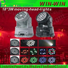 LED Mini Moving Head DJ Disco Stage Party Effect Lighting
