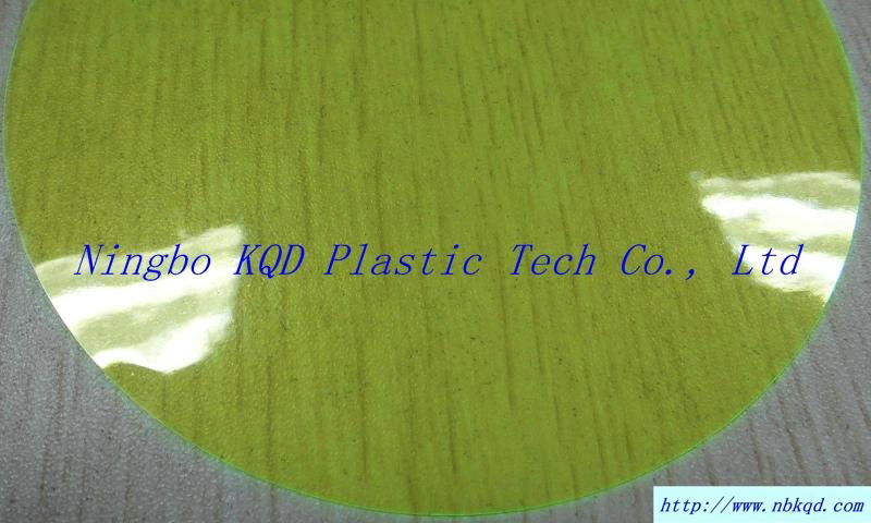 PVC荧光雨衣膜 4
