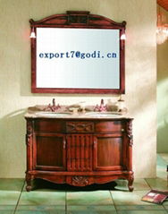 antique solid wood bathroom furniture