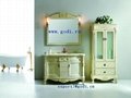 antique solid wood bathroom cabinet GM10-16&GM10-30 1