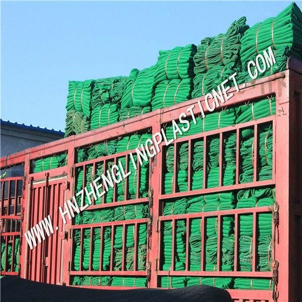 HDPE plastic GREEN Counstruction safety net 5