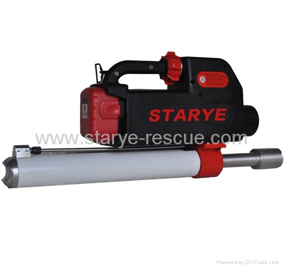 vehicle extrication rescue battery ram cylinder