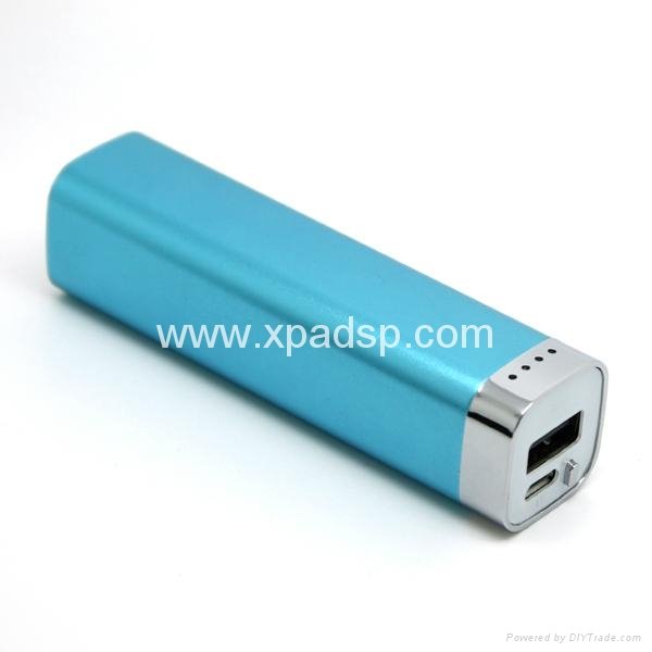 Lipstick-sized Power Bank External Battery Charger For Mobile iPhone Samsung 2