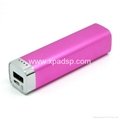 Lipstick-sized Power Bank External Battery Charger For Mobile iPhone Samsung 3