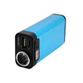 5200mah External Battery Power Bank charger with LED flashlight 1