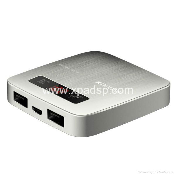 3500mah External Dual USB Output Battery Power pack charger 