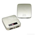 3500mah External Dual USB Output Battery Power pack charger  3