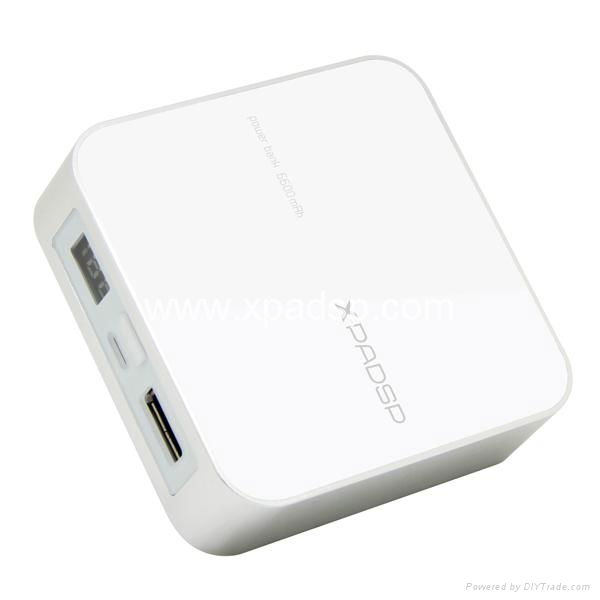 6600mah External Battery Power pack charger  2