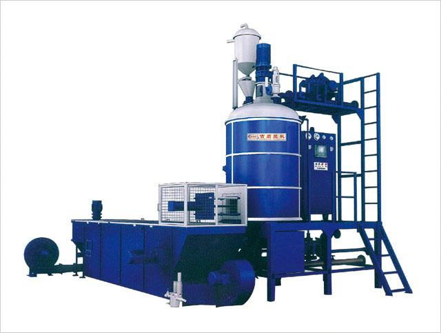 pre-foaming machine automatic batch