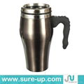 New luxury design stainless steel fancy mug wholesale thermos mug car mug warmer 1