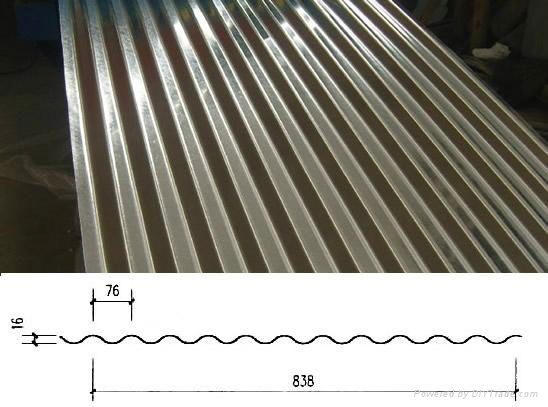 Competitive Price SGCC Galvanized Corrugated Steel Sheet 2