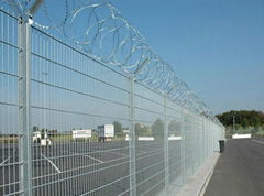 Airport fence