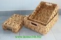  Handmade Vietnam crafts Handicrafts Natural Basket S/3 5