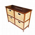 Water Hyacinth Living room 4 Drawers Cabinet Home Furniture