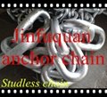 16mm- 122mm Grade 2 Studless or Stud Link Anchor Chain 5
