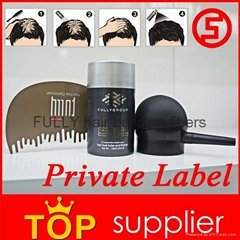 Hair Building Fibers China Private Label
