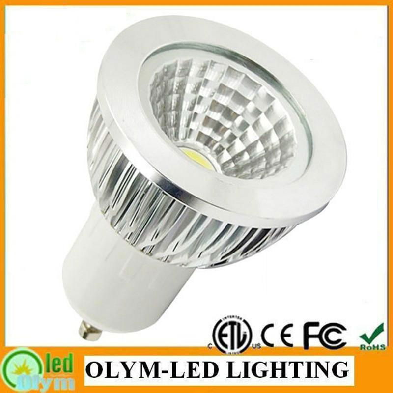 6W 700LM GU10 LED lamp dimmable COB light 85-265V 3 Year Warranty