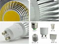 6W 700LM GU10 LED lamp dimmable COB light 85-265V 3 Year Warranty 2