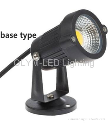 Outdoor Waterproof LED Garden Light 220V 110V 12V 3W 5W COB LED Lawn Spike Light 4