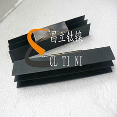 Ruthenium coated Titanium electrode for salt water electrolysis