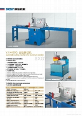 Automatic  cutting machine for aluminum section YJ-X455Q