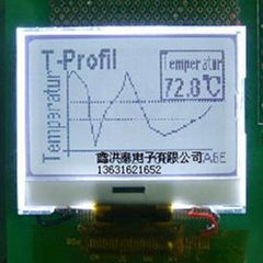  COG  Graphic  LCD  Module HTG12864C