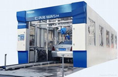 Automatic Tunnel Car Wash Machine with 5/7/9 brushes 