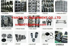 hydraulic hammer parts