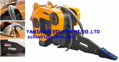 vibro ripper for 5-40 ton excavator machine