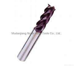 Tungsten carbide end mills