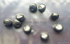 tungsten alloy fishing sinker