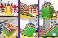 Inflatable water Slide
