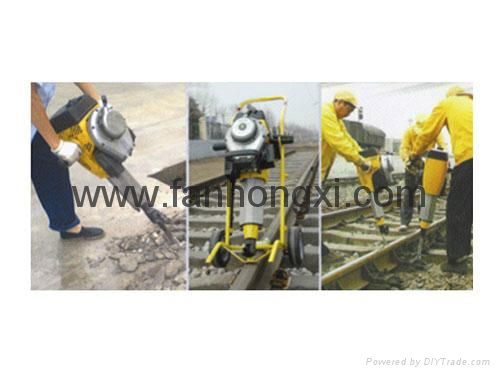 Hand-held Impact Rammer Internal combustion impact railway tampers 2