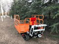 Crawler dumper with lift container Hydraulic Scissor lifter Picking platform 9