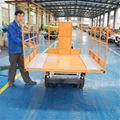 Crawler dumper with lift container Hydraulic Scissor lifter Picking platform 5