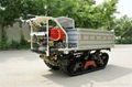  Multi-functional Tracked  self-discharge crawler truck dumper 2