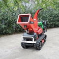 Self-propelled crawler branch trimmer& crusher&lbranch crusher 3