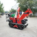 Self-propelled crawler branch trimmer& crusher&lbranch crusher