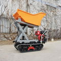 Crawler type dumper with lift container, Hydraulic Scissor lifter 8