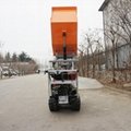 Crawler type dumper with lift container, Hydraulic Scissor lifter 10