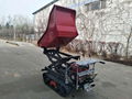 Crawler type dumper with lift container, Hydraulic Scissor lifter 14