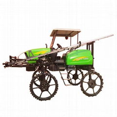 Self-propelled spray boom sprayer